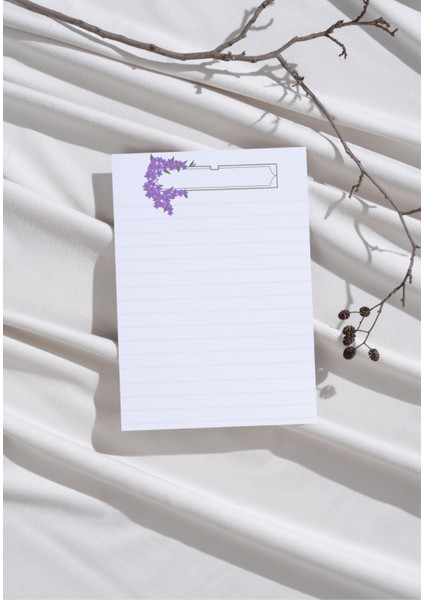 A6 Pinterest Sakura-4 Çek-Kopar Notepad, Memopad, Note Defteri, To Do List