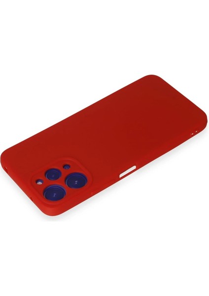 Xiaomi Redmi 12 Kılıf First Silikon - Kırmızı - CRM9377-9301 modelleri