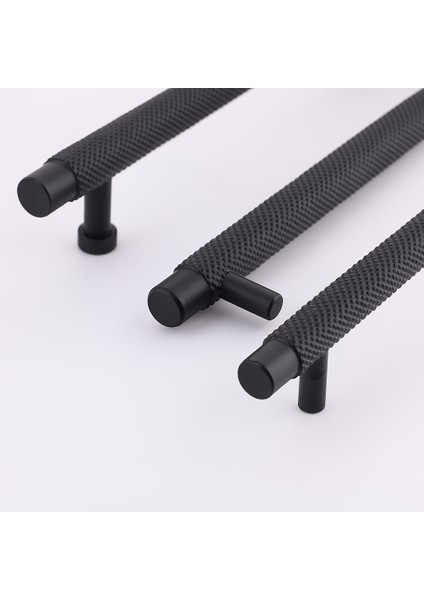 Martin Siyah Metal Kulp 224 mm Mobilya Çekmece Mutfak Dolabı Dolap Modern Kapak Kulpları Grip Desen fırsatları