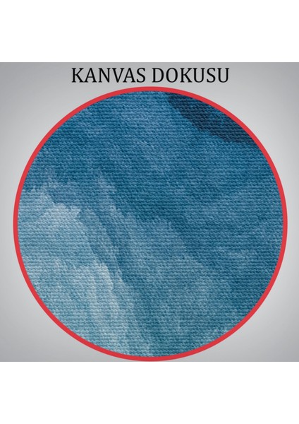 Okyanus Renkleri Dinlendirici Modern Dekoratif Kanvas Tablo, Duvar Dekoru 5053