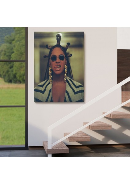 Beyonce Şarkıcı Dekoratif Kanvas Tablo, Duvar Dekoru 5127 indirimleri