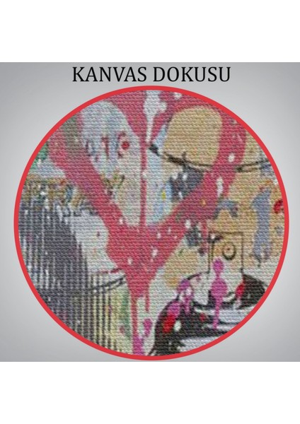 Balon Kız Sanatı, Banksy Dekoratif Kanvas Tablo, Duvar Dekoru 5317