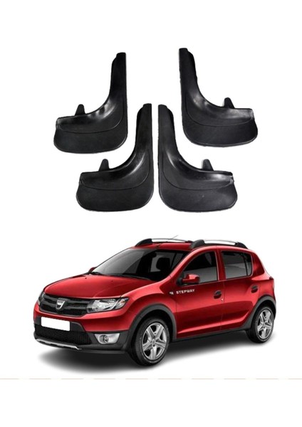 Dacia Stepway 2013 Uyumlu 4'lü Tozluk Çamurluk Paçalık Modifiye