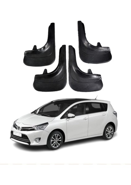 Toyota Verso 2010-2017 Uyumlu 4'lü Tozluk Çamurluk Paçalık Modifiye