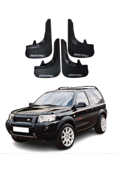 Land Rover Freelander 1 Uyumlu Racing Yazılı 4'lü Tozluk Çamurluk Paçalık Modifiye