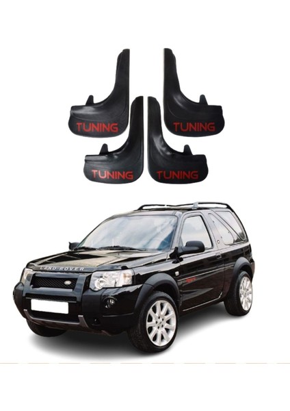 Land Rover Freelander 1 Uyumlu Tuning Yazılı 4'lü Tozluk Çamurluk Paçalık Modifiye