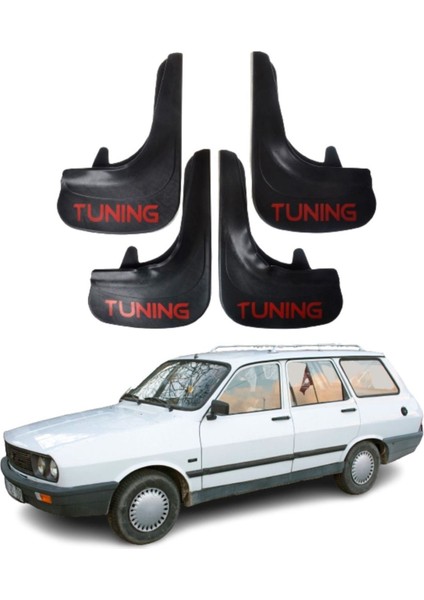 Renault Toros Uyumlu Tuning Yazılı 4'lü Tozluk Çamurluk Paçalık Modifiye