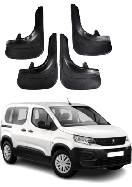 Peugeot Rifter Uyumlu 4'lü Tozluk Çamurluk Paçalık Modifiye