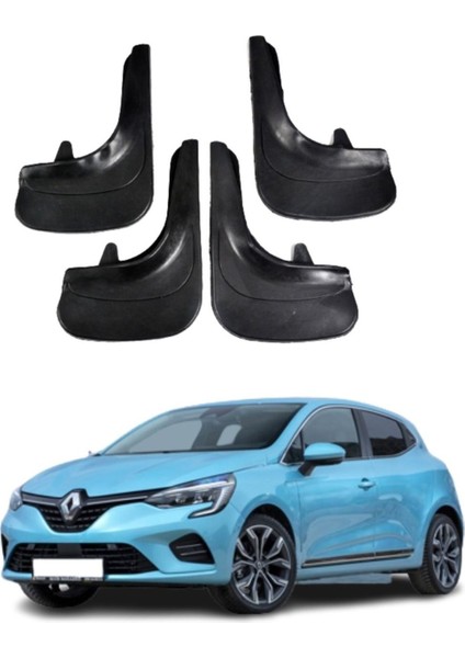 Renault Clio 5 Uyumlu 4'lü Tozluk Çamurluk Paçalık Modifiye