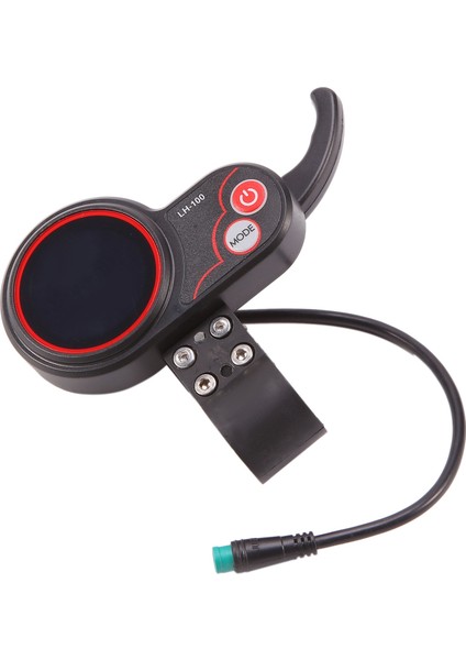 LCD-LH100 24V/36V/48V/60V 5 Pins Elektrikli Bisiklet Ekran Başparmak Gaz Kelebeği Kilometre Kontrol Paneli Elektrikli Scooter Için (Yurt Dışından) fiyatları
