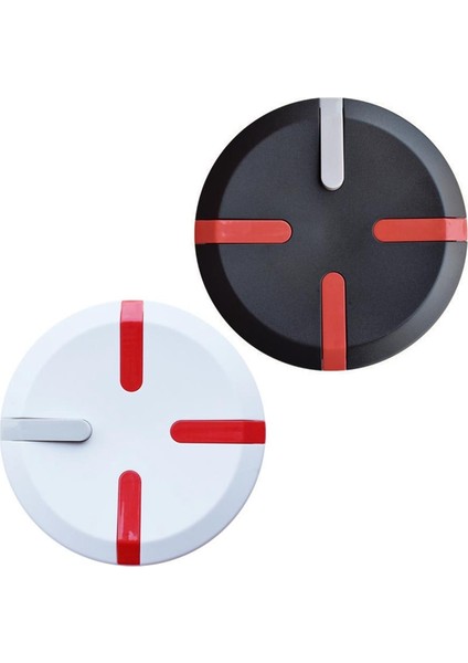 2 Adet Elektrikli Denge Scooter'ı Tekerleği Göbek Kapağı Kapağı Pratik Aşınmaya Dayanıklı Yan Kapak Xiaomi Ninebot/mini Pro-Siyah (Yurt Dışından) modelleri