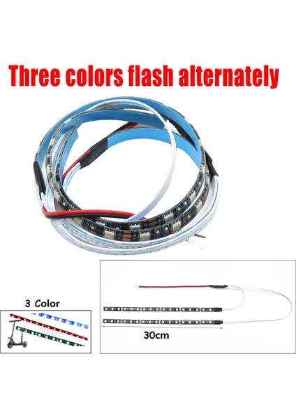 LED Şerit El Feneri Çubuğu Lambası Kugoo M4 Elektrikli Scooter Kaykay Gece Işık Şeridi Çoklu Renk Anahtarlama (Yurt Dışından) fiyatları