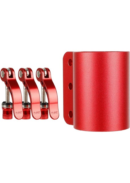 Elektrikli Scooter Güçlendirilmiş Kilit Kelepçesi Klips Kilit Direği Uzatılmış Kilit Kelepçesi Kaabo Mantis 10 Kırmızı (Yurt Dışından)