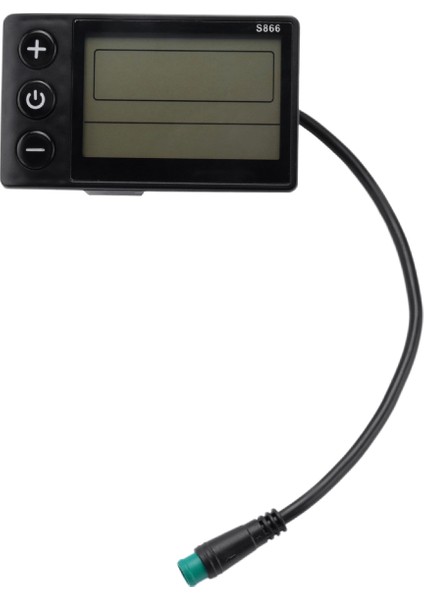 Elektrikli Bisiklet Ekranı 24V/36V/48V Su Geçirmez LCD Ekran S866 Denetleyici Paneli Pano Elektrikli Bisiklet E-Bisiklet Için (Yurt Dışından) modelleri