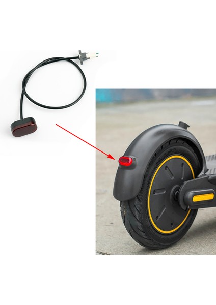 Nınebot Max G30 Elektrikli Scooter Için LED Arka Lambası Scooter Yedek Scooter Arka Lambası Kolay Kurulum Arka Arka Lambası (Yurt Dışından) modelleri