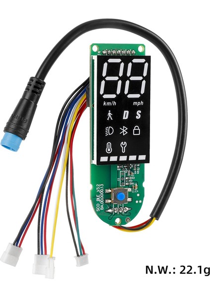 Elektrikli Scooter Aksesuarları Xiaomi 1s Elektrikli Scooter Parçaları Için Ana Kart LED Ekran Kontrol Paneli (Yurt Dışından) indirimleri