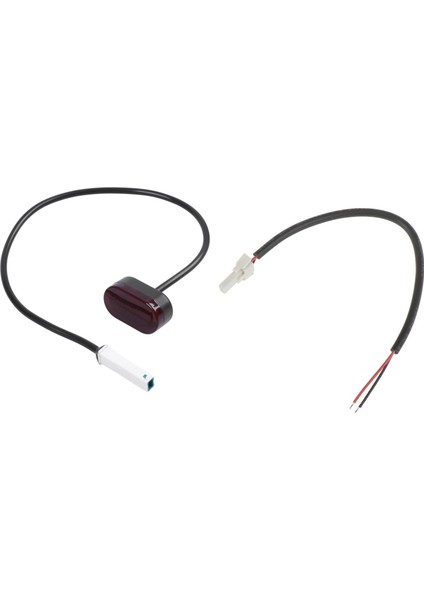 Arka Lambası Arka Kuyruk Lambası + Pil Hattı Katlanabilir Dayanıklı, Xiaomi Mijia M365 Elektrikli Scooter Parçaları (Yurt Dışından)