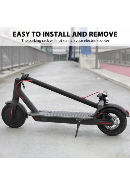 Scooter Park Standı Kickstand Xiaomi Mijia M365 Elektrikli Scooter Kaykay Aksesuarları Tripod Sıyah (Yurt Dışından) fırsatları