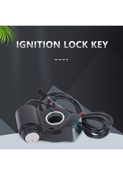 Elektrikli Scooter Kontak Kilidi Anahtarı Silindir Başlatma Anahtarı Kilidi Elektrikli Scooter Kugoo M4 Için Yedek Aksesuarlar (Yurt Dışından) indirimleri