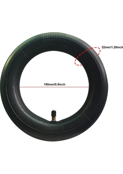 Adet 8.5 Inç Hava Lastikleri Değiştirmeleri, Xiaomi M365 Için 8.5x 2 Inç Iç Tüpler, Gotrax 50/75 - 6.1 Elektrikli Scooter (Yurt Dışından) fiyatları