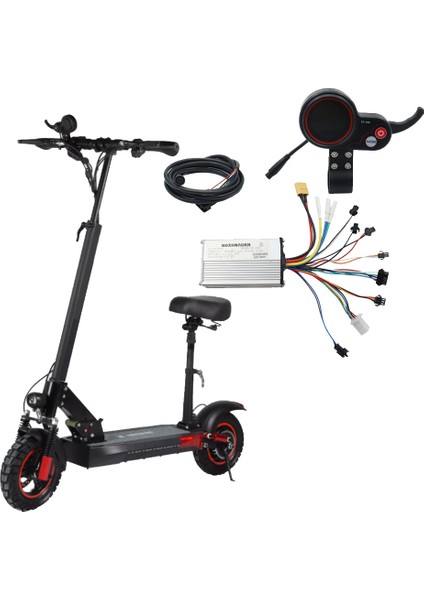 Kugoo M4 Elektrikli Scooter Parçaları Için TF-100 Ekranlı Scooter Ile 36V 16A Elektrikli Scooter Kontrol Paneli Kiti (Yurt Dışından) modelleri