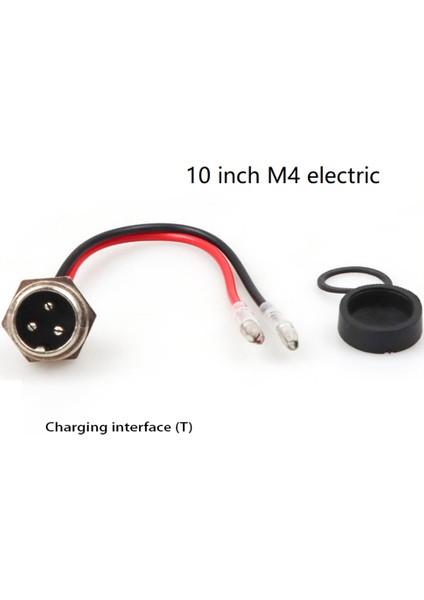 Kugoo M4 Serisi Scooter Aksesuarları Için 10 Inç Elektrikli Scooter Yuvarlak Şarj Arayüzü (Yurt Dışından) fiyatları