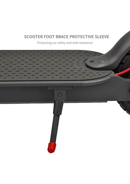 2 Adet Ayak Destek Kılıfı Silikon Kılıf Ninebot Es2 Es4 Millet Xiaomi M365 / M365 Pro Elektrikli Scooter, Kırmızı (Yurt Dışından) fırsatları