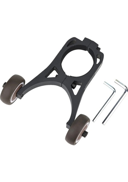El Üstü Yardımcı Tekerlek Braketi Katlanır Braket Tekerlek Xiaomi M365 1s Pro Elektrikli Scooter Ninebot F40 F30 F25 (Yurt Dışından)