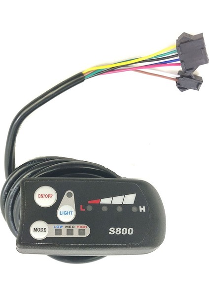 Elektrikli Bisiklet LED S800 Ekran 36V 48V Elektrikli Bisiklet Akıllı Kontrol Paneli Ekran Elektrikli Bisiklet Parçası (Yurt Dışından) fiyatları