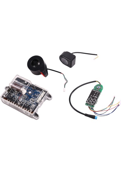 Elektrikli Scooter Anakart Kontrol Ünitesi Güç Kaynağı Bt Dijital Ekran Hızlandırıcı Ön Işık Xiaomi M365 Pro Parçası (Yurt Dışından)