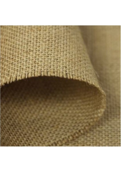 Doğal Jüt Bez, Hasır Çuval, Dayanıklı ve Hafif, Ekolojik ve Şık 1 M Uzunluk