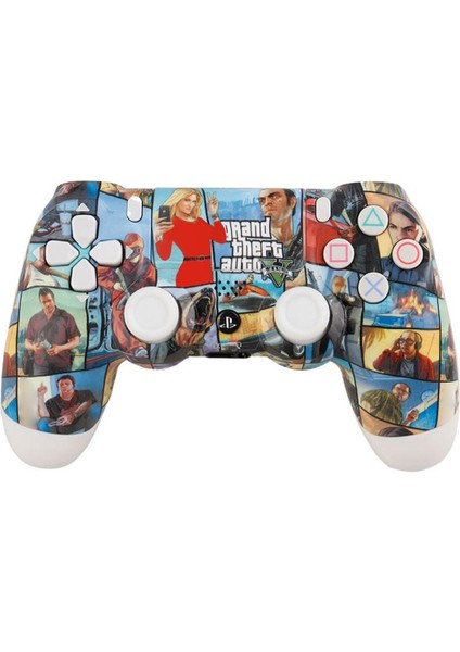 Dualshock 4 V2 Gta V Edition Zct2 Kablosuz Ps4 Oyun Kolu