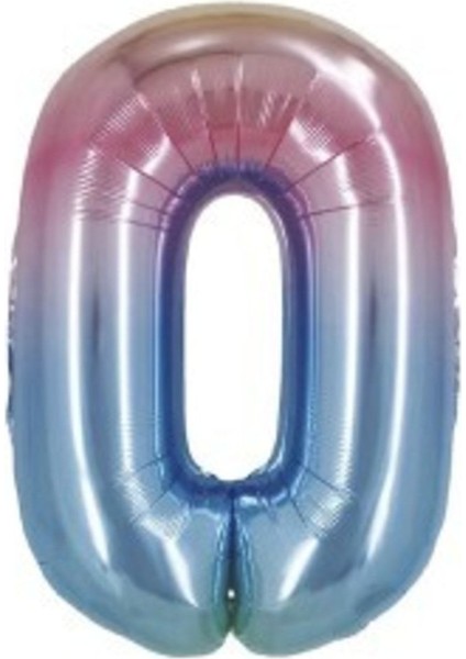 Renkli Rakam Folyo Balon 40" – Eğlenceli ve Canlı Doğum Günü Süsü