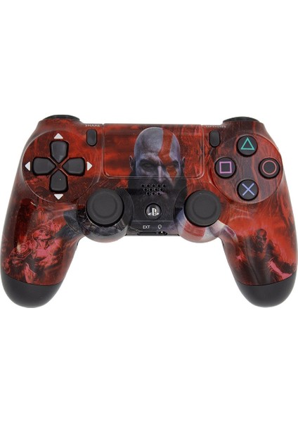 Dualshock 4 V2 God Of War Kratos Edition Zct2 Kablosuz Ps4 Oyun Kolu