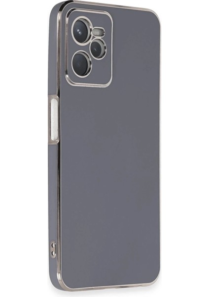 Realme C35 Kılıf Volet Silikon - Mavi fiyatları