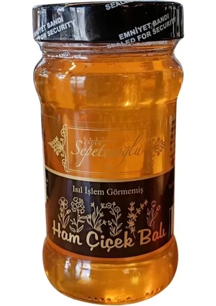 Doğal Çiçek Balı 400 gr (Isıl Işlem Görmemiş)