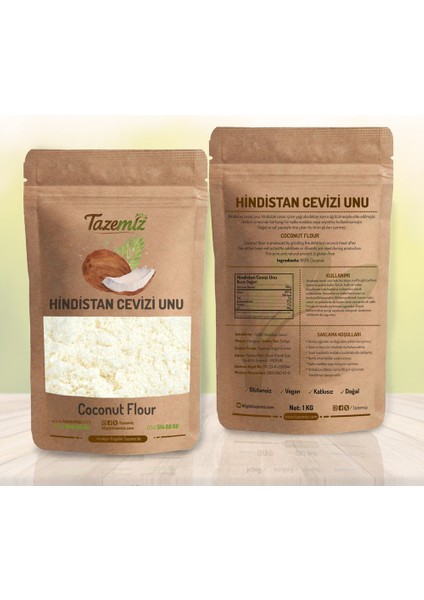Hindistan Cevizi Unu Glutensiz 1 kg modelleri
