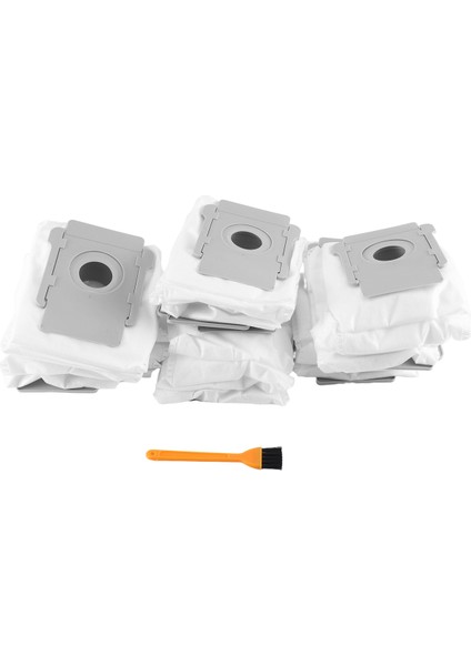 Irobot Roomba I7 I8 I3 I4 I6 I7+ Plus I ve S Serisi Için 12 Paket Vakum Torbası Temiz Taban Otomatik Kir Atma Torbaları (Yurt Dışından)