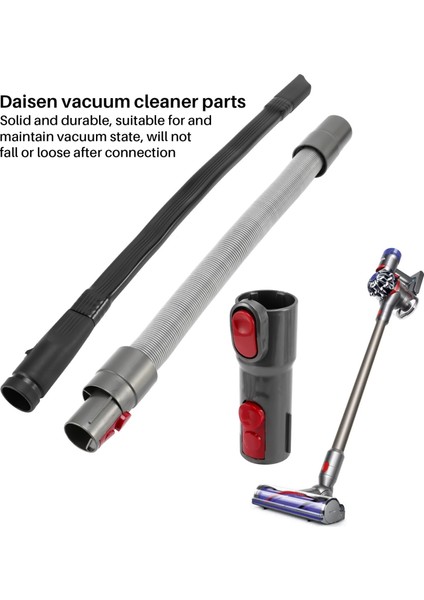 Dyson V7 V8 V10 Elektrikli Süpürge Hortumu Geri Çekilebilir Uzatma Hortumu Kiti Için (Yurt Dışından) fiyatları