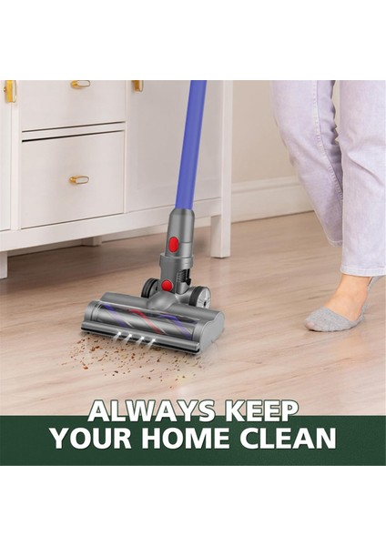 Dyson V7 V8 V10 V11 V15 LED Farlı Şarjlı Dikey Elektrikli Süpürgeler Silindir Zemin Fırça Başlığı Değişimi (Yurt Dışından) modelleri