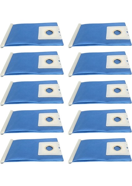 Samsung DJ69-00420B Elektrikli Süpürge Parçaları Için Toz Torbası Büyük Kapasiteli Yedek Mavi Yeniden Kullanılabilir Toz Torbası Dikiş Torbası 10 Adet (Yurt Dışından)