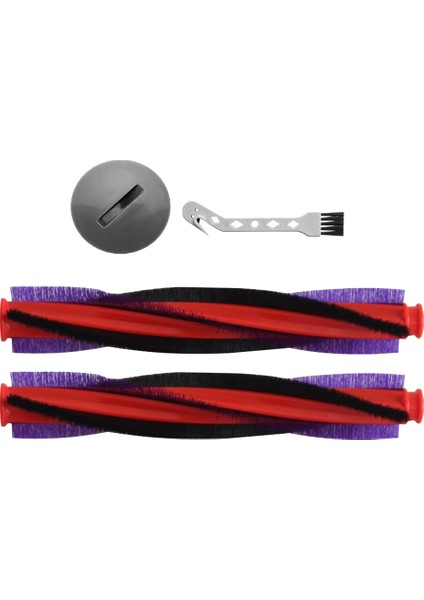 Dyson V6 DC59 DC62 SV073 SV03 Elektrikli Süpürge Eklenti Fırça Rulosu Uç Kapağı Kapağı Için 225MM Rulo Fırça Seti Çubuğu (Yurt Dışından)
