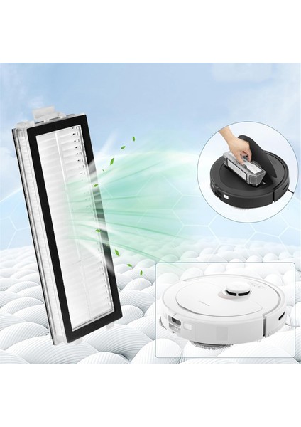 Roborock Q Revo Master/q Revo Slim Robot Süpürge Yedek Aksesuarları Için Hepa Filtre Yedek Parçaları (Yurt Dışından) modelleri
