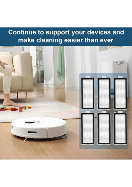 Roborock Q Revo Master/q Revo Slim Robot Süpürge Yedek Aksesuarları Için Hepa Filtre Yedek Parçaları (Yurt Dışından) fırsatları