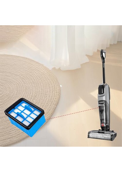 Bissell Crosswave Omniforce 3882 Elektrikli Süpürge Için 3 Adet Yedek Filtre Bissell Elektrikli Süpürge Aksesuarları (Yurt Dışından) modelleri