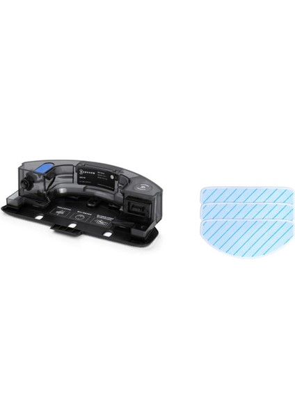 Ecovacs T8 Aksesuar Su Tankı Için Ozmo Pro Titreşimli Paspas Takımı T9 T8 Aıvı T8 Max T8 Aıvı Plus 950 920 (Yurt Dışından)