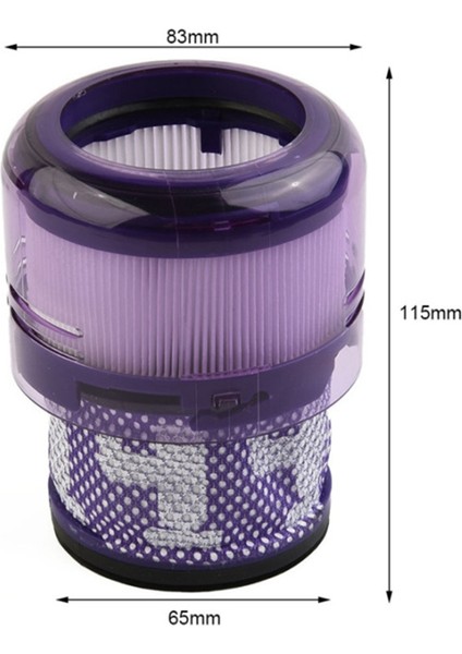 Dyson SV21 Mini Yedek Cyclone Absolute Animal Kablosuz Elektrikli Süpürge Için 2 Adet Hepa Filtre (Yurt Dışından) fiyatları