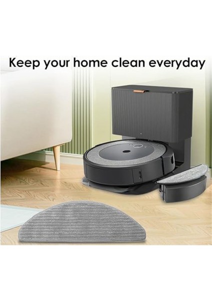 Irobot Roomba Combo I5, I5+,j5, J5+ Elektrikli Süpürge Yedek Parçaları Için Yedek Paspas Bezleri Pedleri Paçavralar (Yurt Dışından) fırsatları
