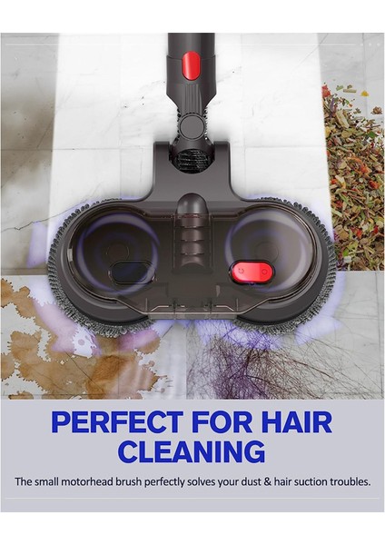 Dyson V15 V8 V7 V10 V11 Elektrikli Süpürge Için Elektrikli Kuru Islak Paspas Başlığı, Çıkarılabilir Su Tankı, 6 Paspas Bezi (Yurt Dışından) fırsatları