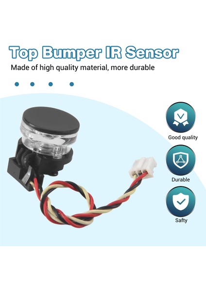 Irobot Roomba 500 600 700 800 Serisi 760 761 770 780 790 870 880 Vb. Için Siyah Tampon Ir Dock Sensörü (Yurt Dışından) fırsatları